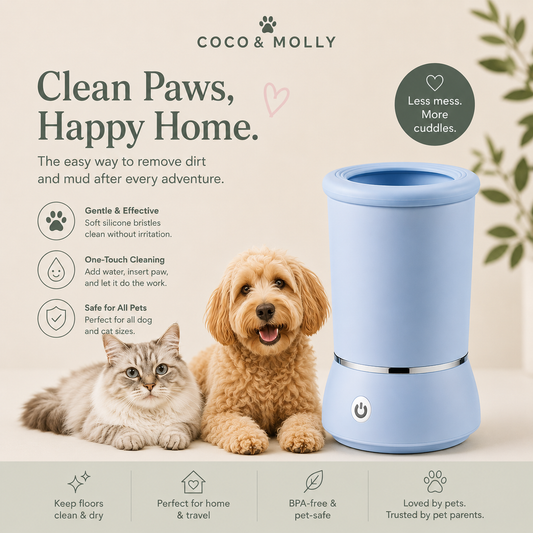 Pet cleaning product,  paw cleaning device, automatic paw cleaner