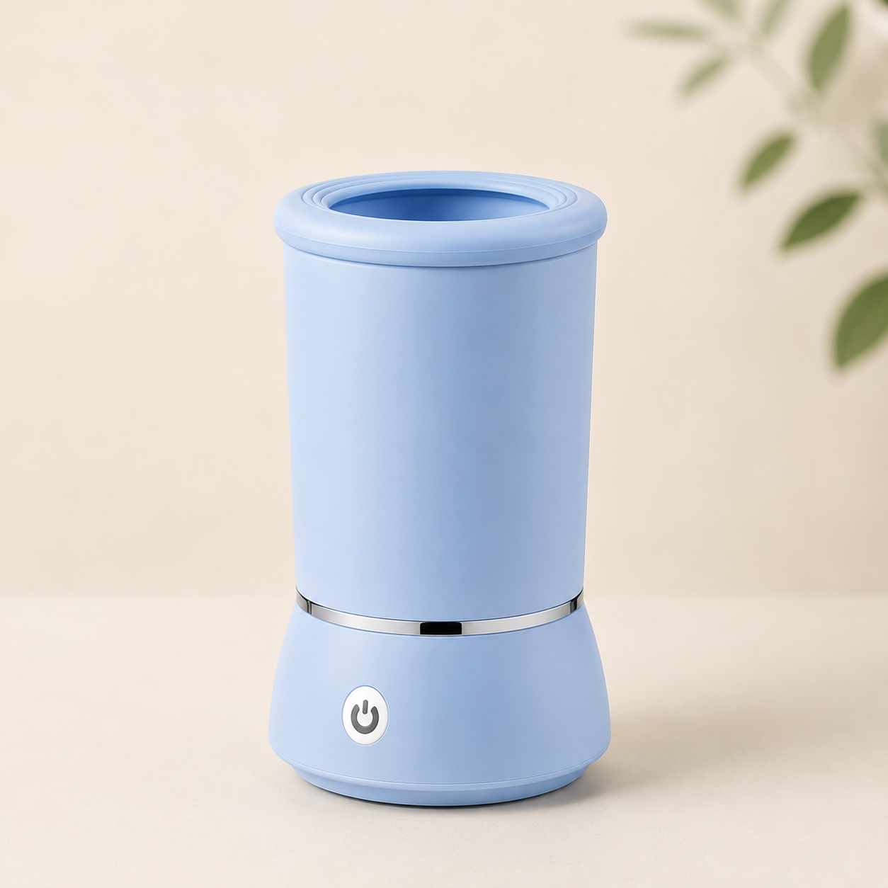 Automatic paw cleaner in blue color
